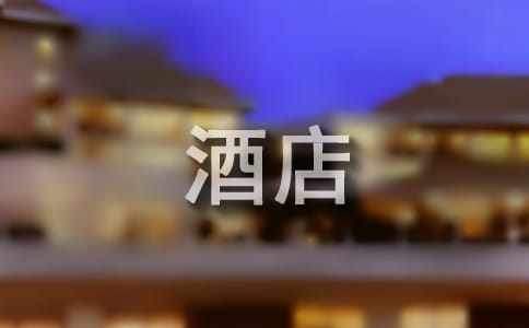 酒店個人年終工作總結 酒店個人年終工作總結范文